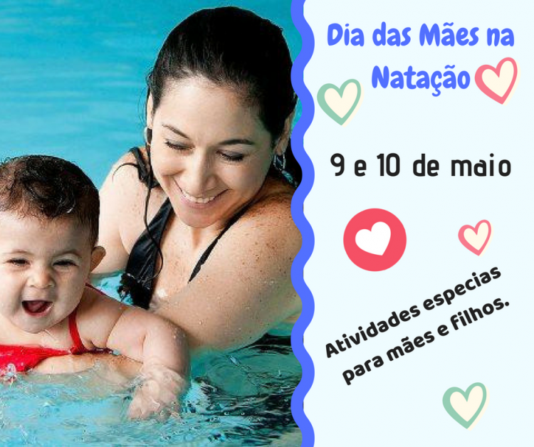 Dia das Mães na Natação